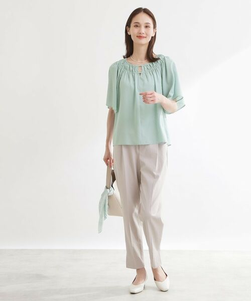 Reflect / リフレクト シャツ・ブラウス | ネックギャザーデザインブラウス | 詳細7