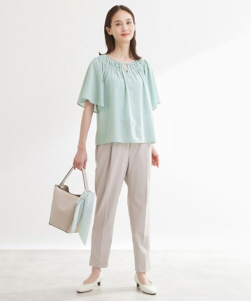 Reflect / リフレクト シャツ・ブラウス | ネックギャザーデザインブラウス | 詳細8