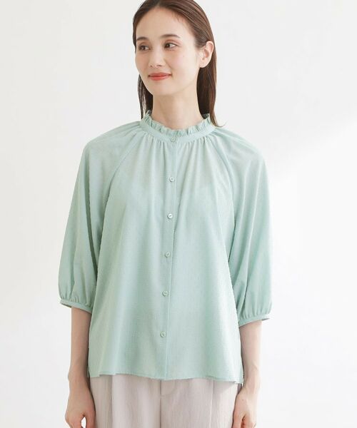 Reflect / リフレクト シャツ・ブラウス | フロントボタンデザインブラウス | 詳細19