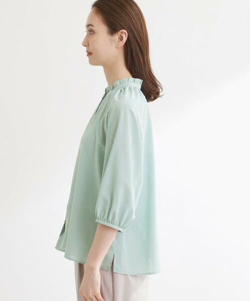 Reflect / リフレクト シャツ・ブラウス | フロントボタンデザインブラウス | 詳細20