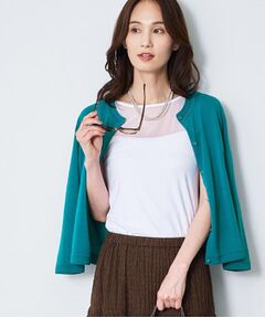 【BASIC COTTON】シアータンクトップ