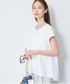 Reflect / リフレクト チュニック | チュールデザイン×ジャージチュニックトップス