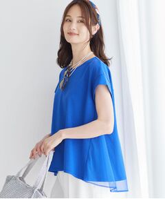 Reflect / リフレクト チュニック | チュールデザイン×ジャージチュニックトップス