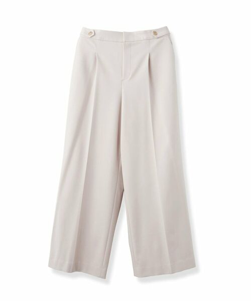 Reflect / リフレクト パンツ | 【手洗い可/吸湿/発熱】裏起毛素材ワイドパンツ | 詳細17