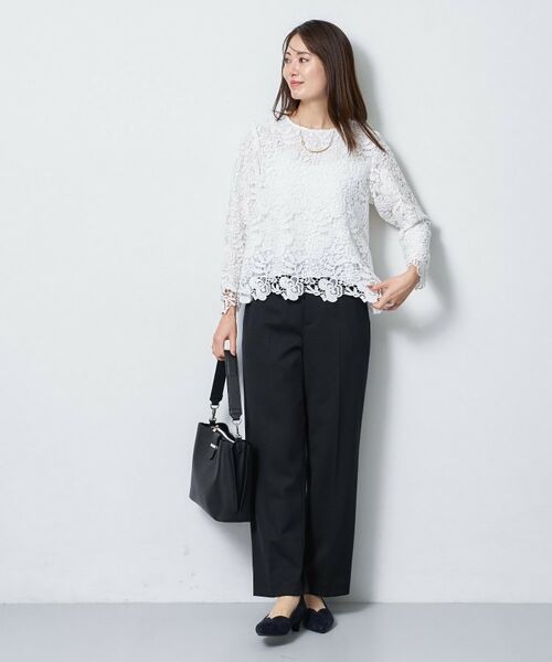 Reflect / リフレクト パンツ | 【セットアップ可】匠センタープレスベーシックパンツ | 詳細10