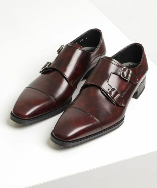 REGAL / リーガル ビジネス・ドレスシューズ | リーガル 27EL ダブルモンク ワイン ビジネスシューズ | 詳細2