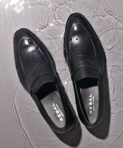 REGAL / リーガル ビジネス・ドレスシューズ | リーガル 32FL ローファー GORE-TEX ブラック ビジネスシューズ