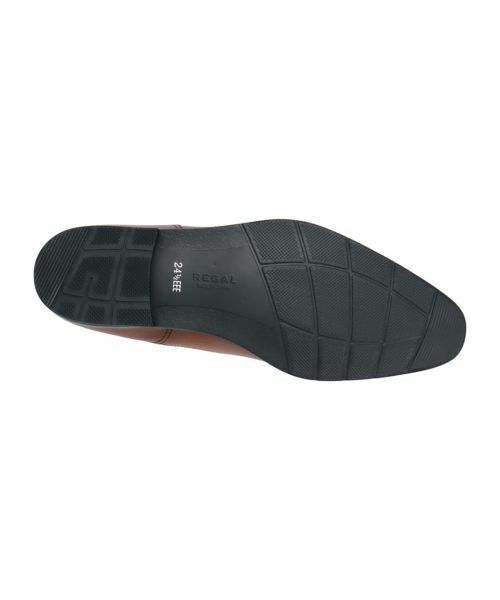 REGAL / リーガル ビジネス・ドレスシューズ | リーガル 35HR ストレートチップ GORE-TEX 幅広 ブラウン ビジネスシューズ | 詳細4