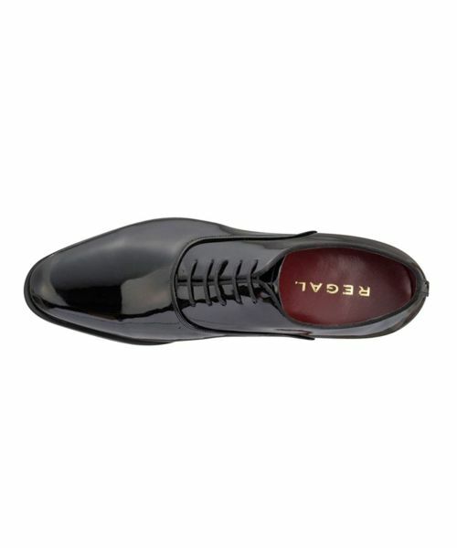 REGAL / リーガル ビジネス・ドレスシューズ | リーガル 426R プレーントウ ブラックエナメル ビジネスシューズ | 詳細1
