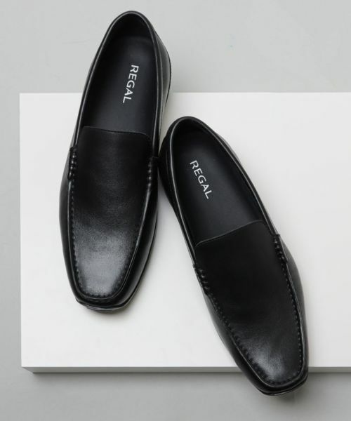 REGAL / リーガル ビジネス・ドレスシューズ | リーガル 50HL スリッポン ブラック カジュアルシューズ | 詳細1
