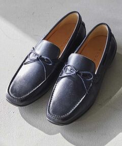 REGAL / リーガル ビジネス・ドレスシューズ | リーガル 52DL リボンスリッポン ネイビー カジュアルシューズ