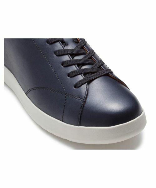 REGAL ネイビー レザー スニーカー REGAL リーガル レースアップレザースニーカー 57BL NAVY