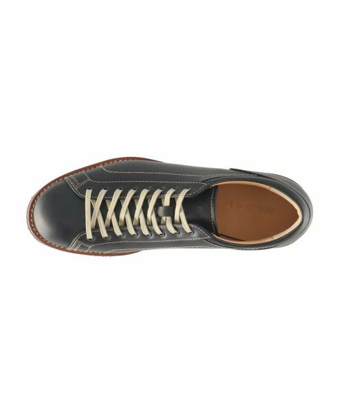 REGAL 60EL レースアップレザースニーカー ブラック スニーカー