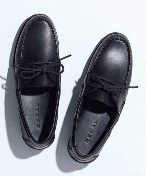REGAL / リーガル ビジネス・ドレスシューズ | リーガル 60FL モカシンシューズ ブラック カジュアルシューズ | 詳細1