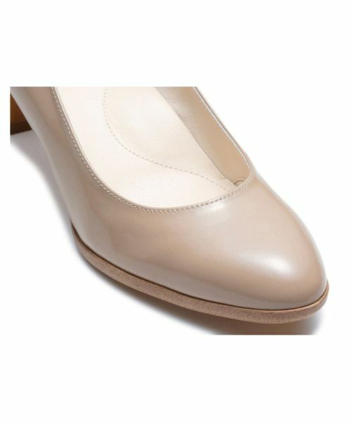 REGAL / リーガル パンプス | リーガル F14J プレーンパンプス ベージュエナメル パンプス | 詳細7