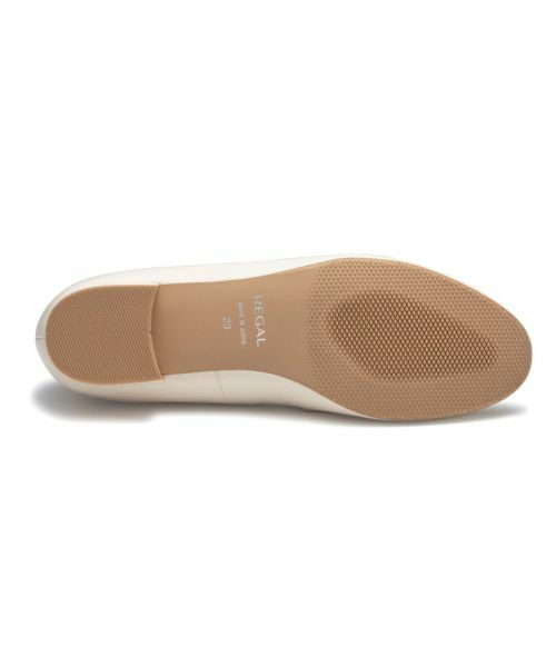 REGAL / リーガル フラットシューズ | リーガル F26R 晴雨兼用ビットローファー アイボリー カジュアルシューズ | 詳細5