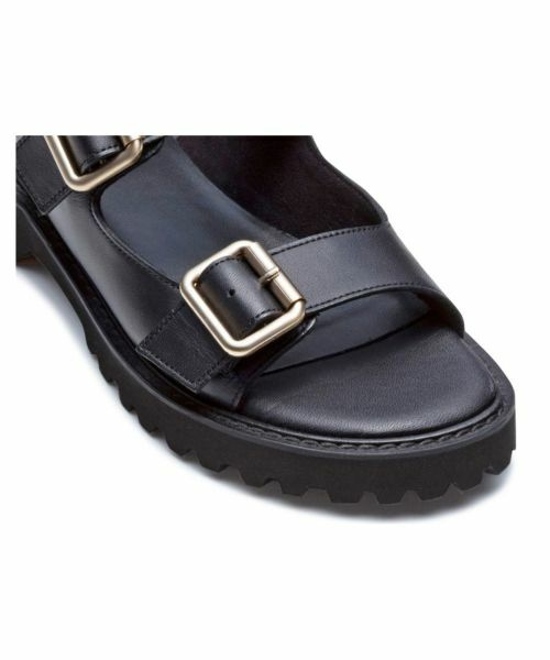 REGAL / リーガル サンダル | リーガル F28R ダブルバックルサンダル ブラック サンダル | 詳細6