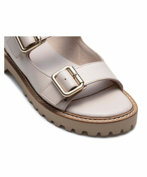 REGAL / リーガル サンダル | リーガル F28R ダブルバックルサンダル アイボリー サンダル | 詳細6