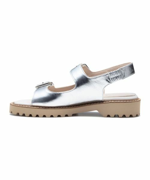 REGAL / リーガル サンダル | リーガル F28R ダブルバックルサンダル シルバー サンダル | 詳細3