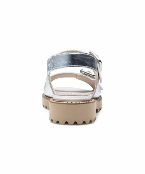 REGAL / リーガル サンダル | リーガル F28R ダブルバックルサンダル シルバー サンダル | 詳細4