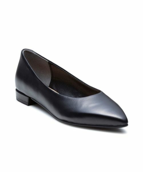 REGAL / リーガル フラットシューズ | リーガル F37R ポインテッドトウフラットシューズ ブラック フラットシューズ | 詳細1