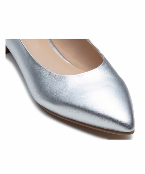 REGAL / リーガル フラットシューズ | リーガル F37R ポインテッドトウフラットシューズ シルバー フラットシューズ | 詳細6