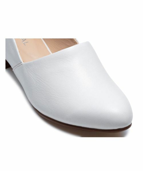 REGAL / リーガル フラットシューズ | リーガル F38R 甲深フラットシューズ アイボリー フラットシューズ | 詳細6