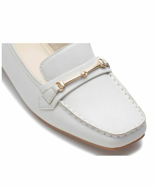 REGAL / リーガル フラットシューズ | リーガル F60N ビット付きモカシンシューズ アイボリー フラットシューズ | 詳細6