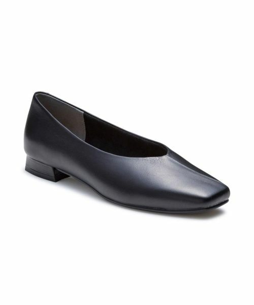 REGAL / リーガル フラットシューズ | リーガル F69Q スクエアカッターシューズ ブラック フラットシューズ | 詳細1