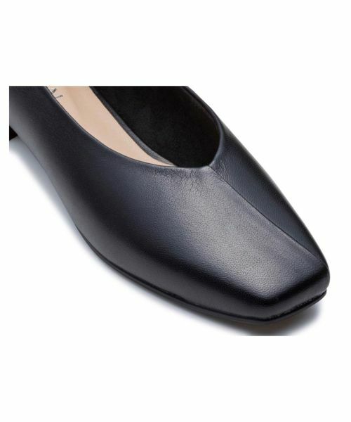 REGAL / リーガル フラットシューズ | リーガル F69Q スクエアカッターシューズ ブラック フラットシューズ | 詳細7