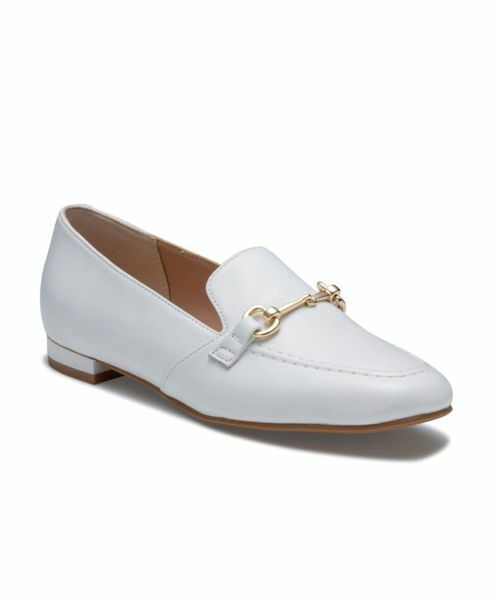 REGAL / リーガル フラットシューズ | リーガル F70Q ビットモカシューズ ホワイト フラットシューズ | 詳細1