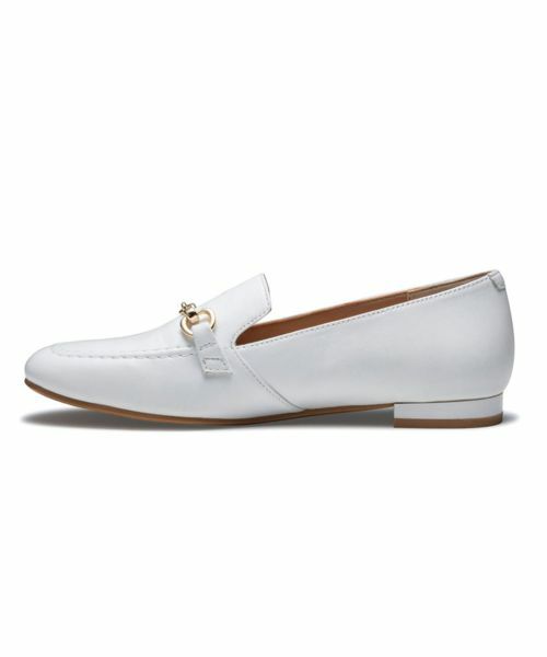 REGAL / リーガル フラットシューズ | リーガル F70Q ビットモカシューズ ホワイト フラットシューズ | 詳細3