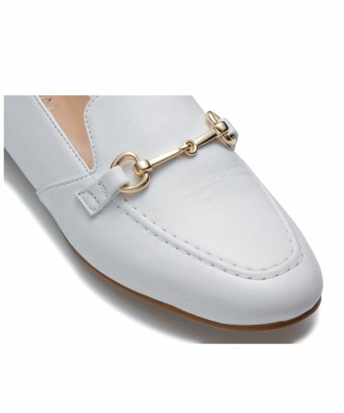 REGAL / リーガル フラットシューズ | リーガル F70Q ビットモカシューズ ホワイト フラットシューズ | 詳細6