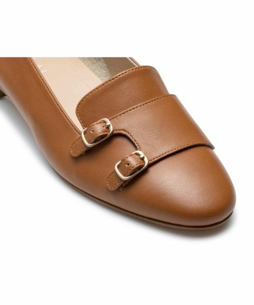 REGAL / リーガル フラットシューズ | リーガル F56R ダブルモンクフラットシューズ キャメル フラットシューズ | 詳細6