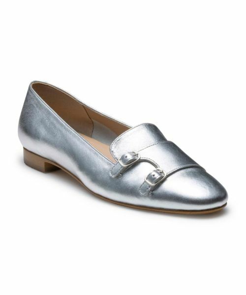 REGAL / リーガル フラットシューズ | リーガル F56R ダブルモンクフラットシューズ シルバー フラットシューズ | 詳細1