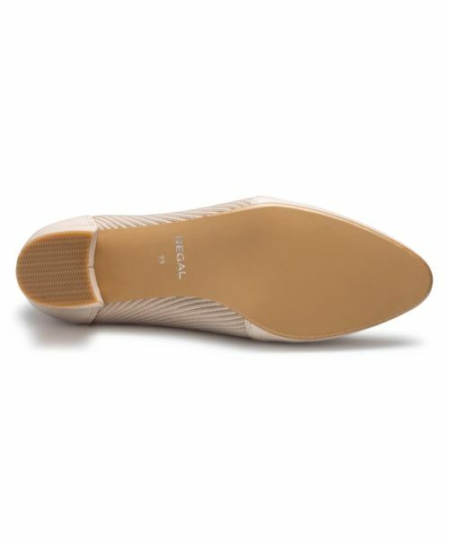 REGAL / リーガル パンプス | リーガル F59R ニットシューティー アイボリー パンプス | 詳細5