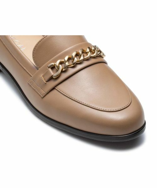 REGAL / リーガル フラットシューズ | リーガル F60R 晴雨兼用チェーンローファー ベージュ フラットシューズ | 詳細6