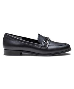 REGAL / リーガル フラットシューズ | リーガル F60R 晴雨兼用チェーンローファー ブラック フラットシューズ