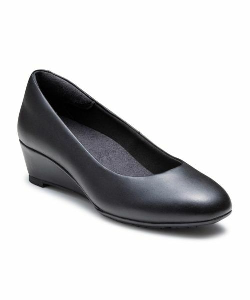 REGAL / リーガル パンプス | リーガル F66R ウエッジパンプス ブラック パンプス | 詳細1