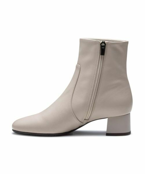 REGAL / リーガル ブーツ（ショート丈） | リーガル F74R 晴雨兼用ショートブーツ アイボリー ブーツ | 詳細3