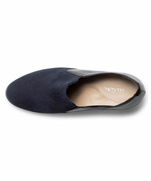 REGAL / リーガル パンプス | リーガル F65R シューティー ネイビーブラック パンプス | 詳細2