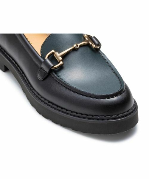 REGAL / リーガル フラットシューズ | リーガル F69R ビットローファー グリーンブラック カジュアルシューズ | 詳細6