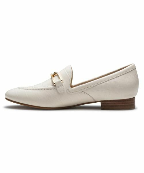 REGAL / リーガル フラットシューズ | REGAL F64R ビットローファー アイボリー カジュアルシューズ | 詳細3