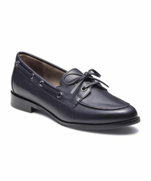 REGAL / リーガル フラットシューズ | REGAL F83R デッキタイプローファー ブラック カジュアルシューズ | 詳細1