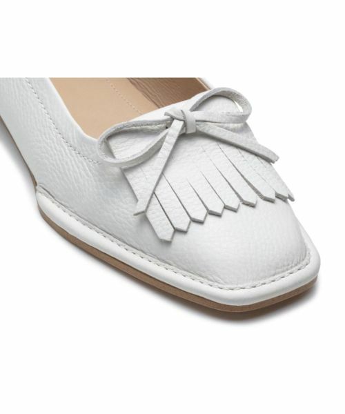 REGAL / リーガル フラットシューズ | REGAL F85R キルトフラットシューズ ホワイト フラットシューズ | 詳細8