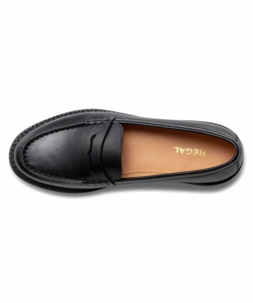 REGAL / リーガル フラットシューズ | REGAL F33R ラギットソールローファー ブラック カジュアルシューズ | 詳細2