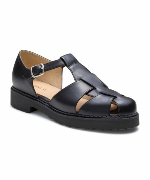 REGAL / リーガル サンダル | REGAL F43R グルカサンダル ブラック サンダル | 詳細1