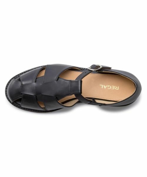 REGAL / リーガル サンダル | REGAL F43R グルカサンダル ブラック サンダル | 詳細2