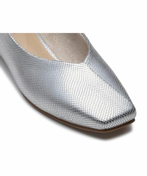 REGAL / リーガル フラットシューズ | REGAL F69Q スクエアカッターシューズ シルバー フラットシューズ | 詳細6