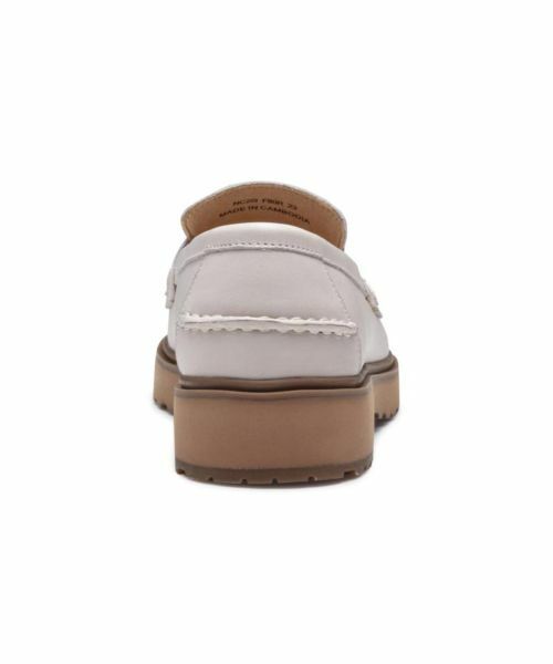 REGAL / リーガル フラットシューズ | REGAL F80R イントレチャートローファー アイボリー カジュアルシューズ | 詳細4